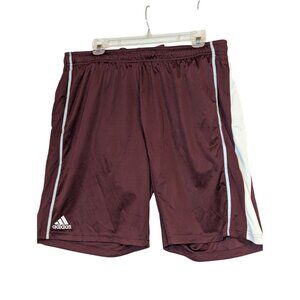 Adidas ClimaCool Mens XL Maroon Athletic Shorts Texas A&M